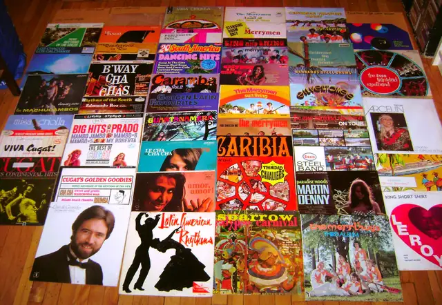 50 Tropical Vinyl Records (Caribbean and South America)