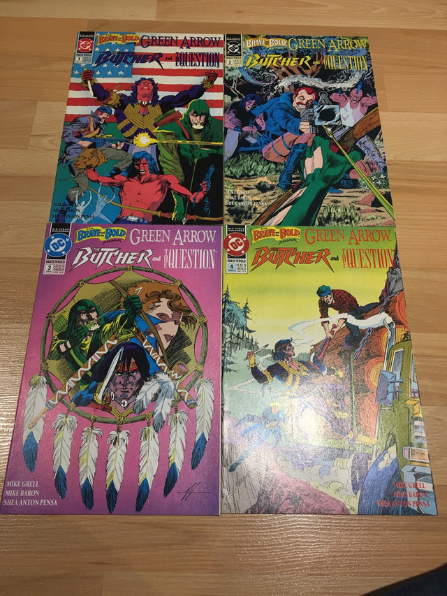 DC Comics BRAVE AND THE BOLD #1-4 Arrow Butcher The Question 199 in Comics & Graphic Novels in Mississauga / Peel Region