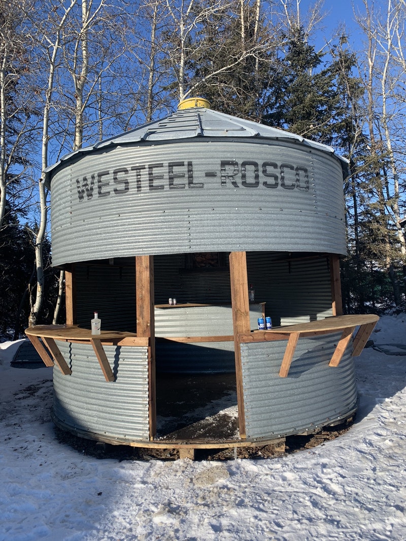 Grain Bin Gazebos and roofs Storage Containers Edmonton Kijiji