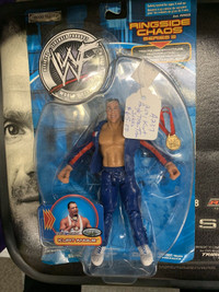 Kurt Angle Ringside Chaos Jakks Figure WWE WWF Booth 276