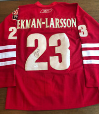 Oliver Ekman-Larsson signed Reebok Coyotes Jersey (JSA COA)