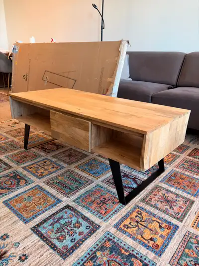 MCM Solid wood coffee table, View more