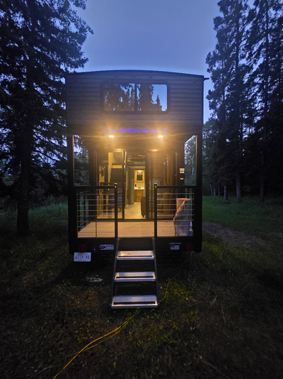 This is full on outdoor living! Make sure you know what you're getting yourself into. You are connec...