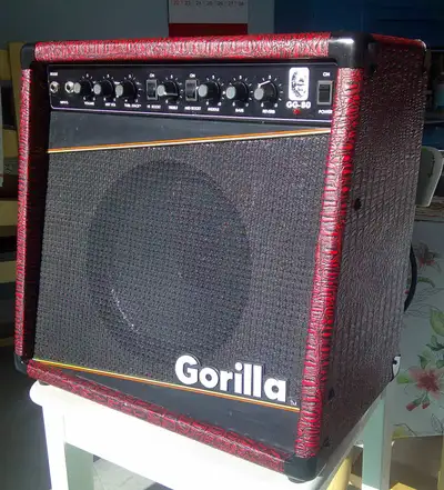 1986 Big Red Monster Gorilla 80 watt Amp.  Mint, View more