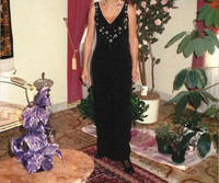 Robe noir de mariage