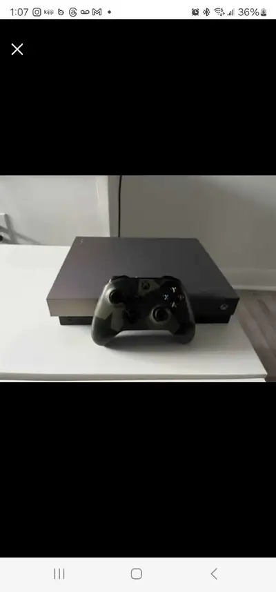 Battlefield V edition, storage 1TB, owned for 2 years, camo edition controller