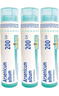 New Boiron Arsenicum Album 200CH, 80 Pellets, homeopathic medici