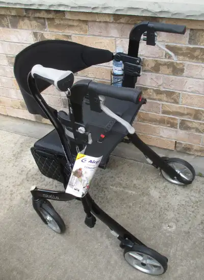 This package including the following items: 1. Stella 23 Rollator/Walker with Removable Storage Bag,...