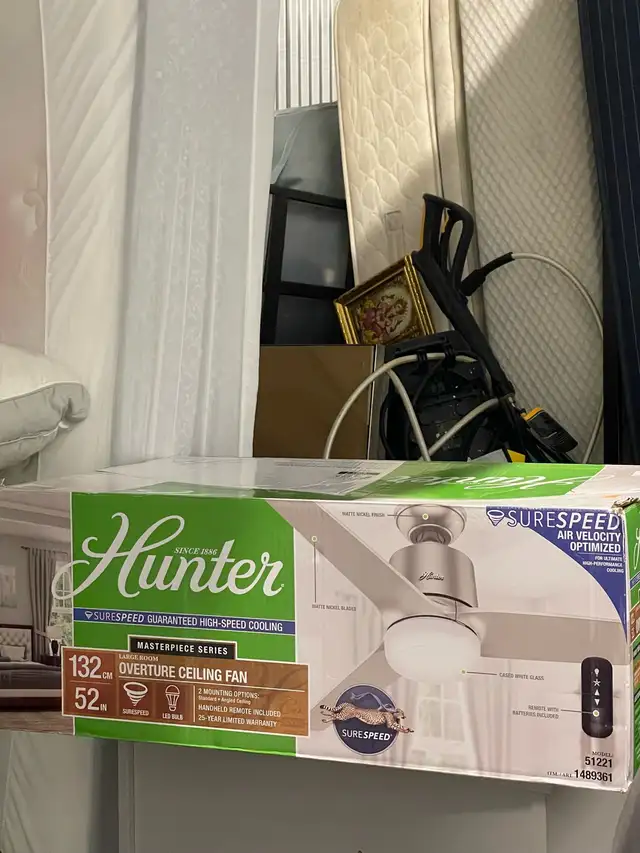 Hunter Ceiling Fan457910729929533441
