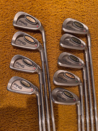 Ping i3 Oversize 3-PW,SW Red Dot Regular Flex Golf Club Iron Set