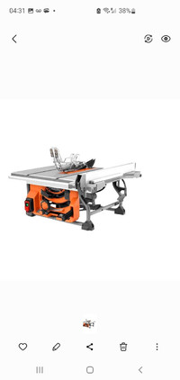 RIDGID 15 Amp 10 -inch Table SawModel # R4518NS