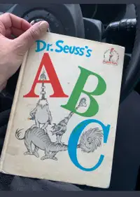 Vintage Dr. Seuss ABC 1963 Beginner Book hardcover 