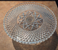 Crystal  Cake Serving Platter