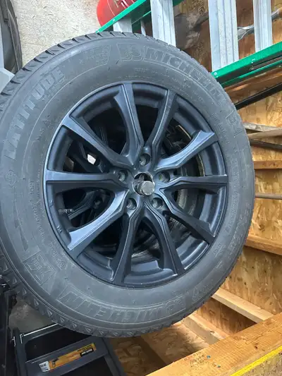 17 inch tires owned by seniors Under 20,000 km Wheels tires and storage stand