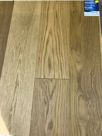 VIDAR WHITE OAK "HAVANA" ENGINEERED HARDWOOD FLOORING 7 3/4", View more