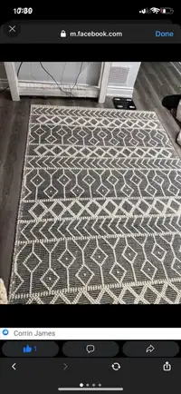 Wool rug new 
