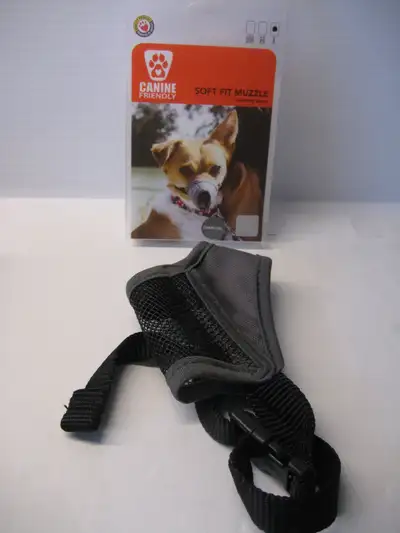 Canine Friendly Soft Fit Muzzle - New, View more