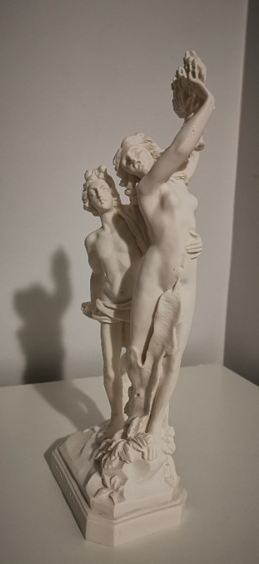 Apollo & Daphne Bernini God Greek Nude Maiden Cast Marble Statue in Arts & Collectibles in City of Toronto - Image 2