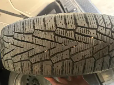 Selling Winter tires Brand: Ironman Polar Trax Gen 2 Tire size 225/65 R17 On steel rims $500 for all...