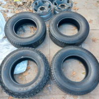 4 winter LT tires 245/75/16 (3) Michelin (1) Cooper