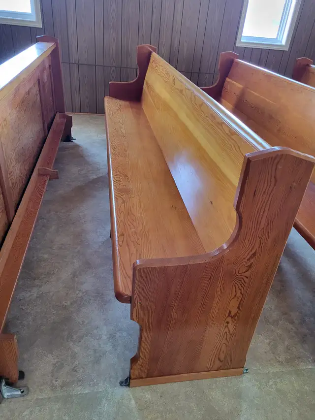 Church Pew 9 feet each. Wood in Other in St. John's - Image 6