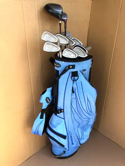 Ladies golf clubs & golf bag, complete set (13 clubs) – right ha, View more