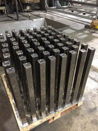2” square post steel table legs for sale !