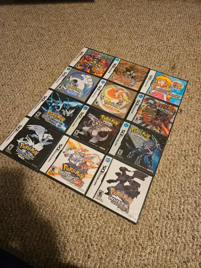 Repro Games Selling a bunch of Games for Nintendo DS All are complete with game, case, and inserts....