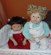 Two Baby Dolls - Sophie and Paulette