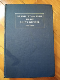 Stability and Trim for the Ship's Officer