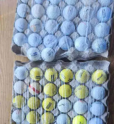62 golf balls- 5 dozen +2-see ad, View more