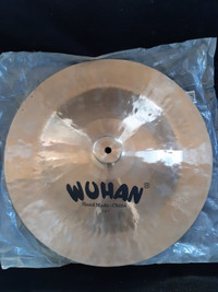 18 Wuhan Chinese Crash China Cymbal Mint!