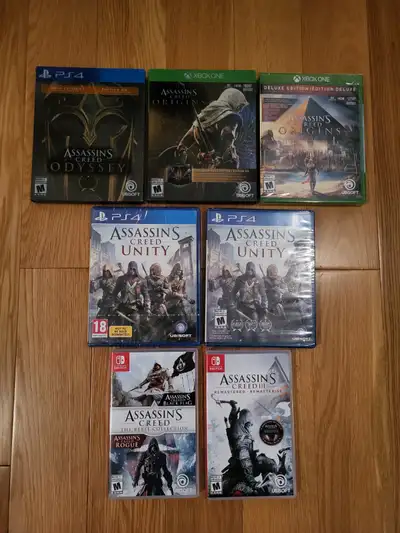 Jeux vidéos Assassin's Creed variés, View more