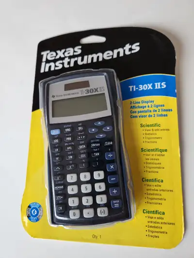TEXAS INSTRUMENTS CALCULATOR (TI-30X IIS), View more