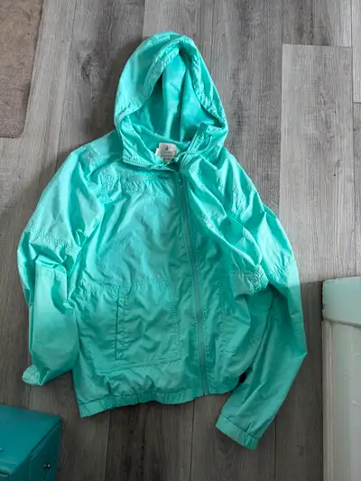 Medium Turquoise Volcom rain jacket - Mint condition, View more