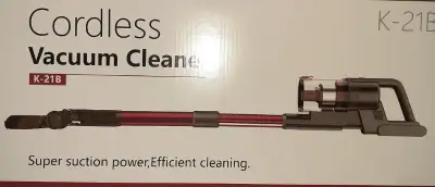 Selling a brand new cordless vacuum cleaner. Item is completely new, never used. You can see the ful...