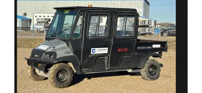 Enclosed Cab, 4 Passenger, Windshield, Manual Dump Bed, 2019 US EPA Label, CARB Compliant, Kubota 3...