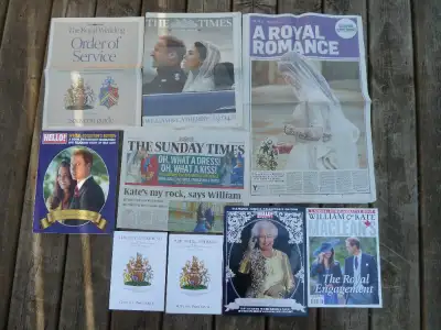 Royalists, British expats and romance lovers will enjoy the Official Programme, Order of Service and...