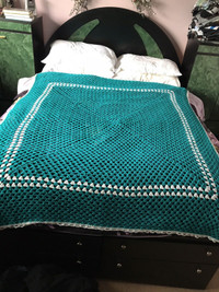 Vintage Homemade Crochet Afghan  $55 firm 