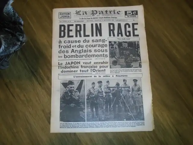 JOURNAL 2 IÈME GUERRE MONDIALE in Arts & Collectibles in Laurentides - Image 2