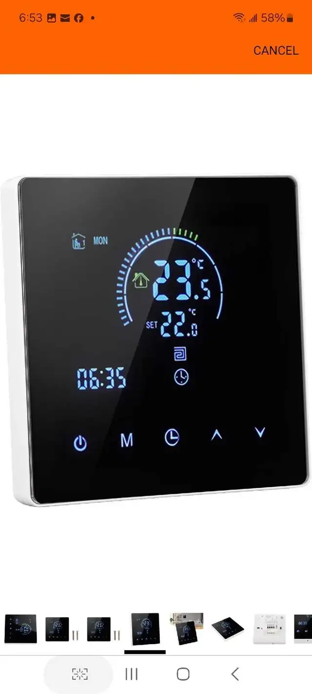 Maximum Temperature Controller Setting LCD Digital Remote APP Co449046374358067201
