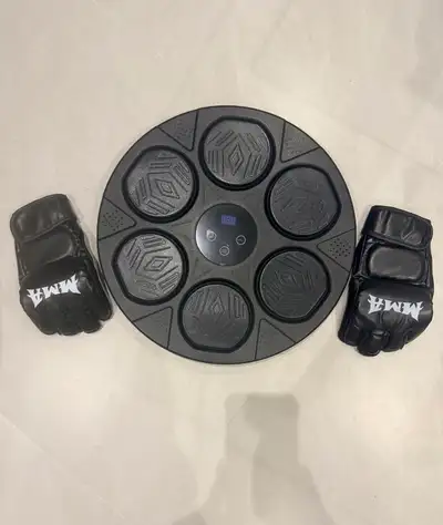 Music Boxing Training Pad with MMA Gloves, View more