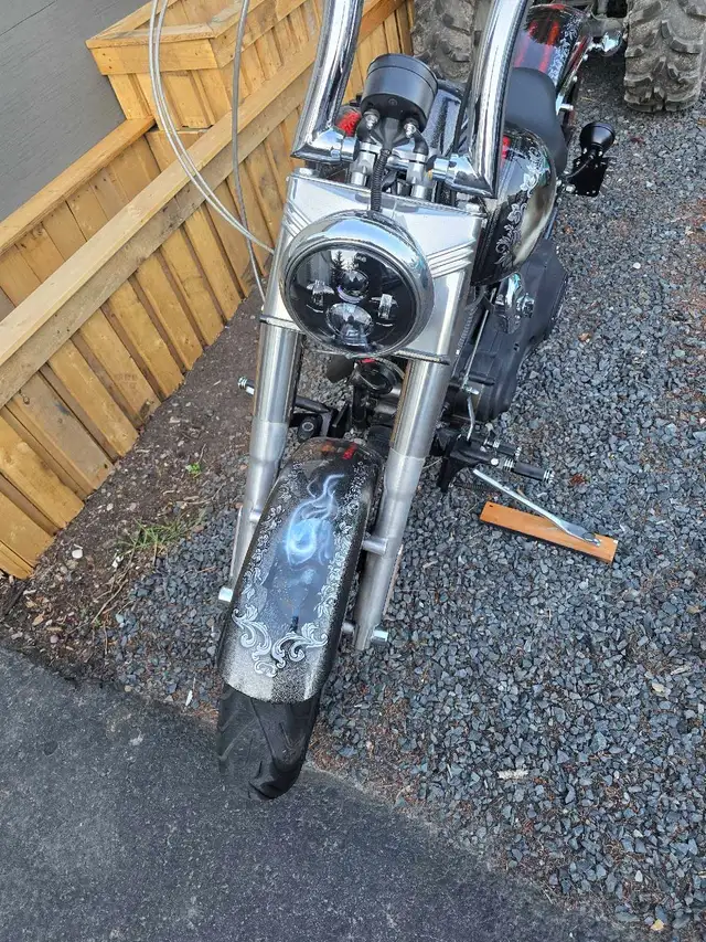 Custom Harley Softail in Street, Cruisers & Choppers in Edmonton - Image 9