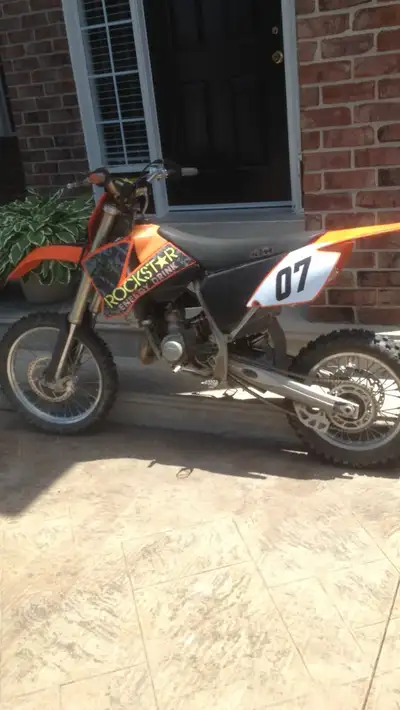Selling a KTM 85sx two stroke 2006