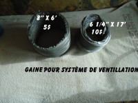 Gaine de ventilation sécheuse, et autre