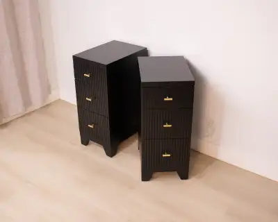 Tall Modern Solid Wood Nightstands, View more