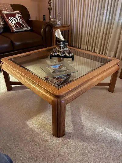 Glass Top Coffee Table, View more