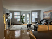 Large Semi Furnished 2 bedroom condo for rent