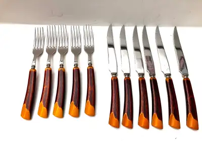 GH vintage Cutlery Set oxB33, View more