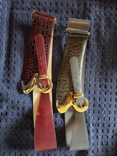 Belts ladies Excillent Condition  x 2, View more